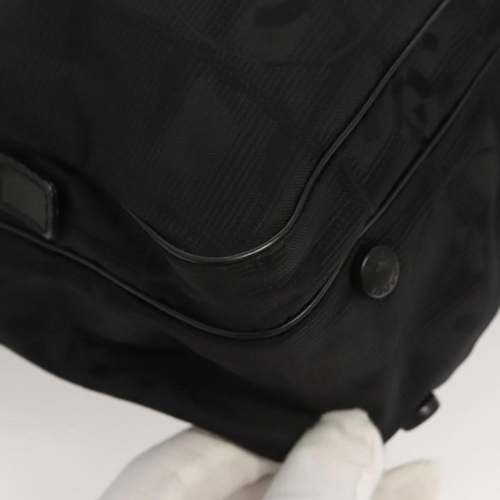 CHANEL New Travel line Hand Bag Nylon 2way Black CC Auth bs25876 - Picture 15 of 16